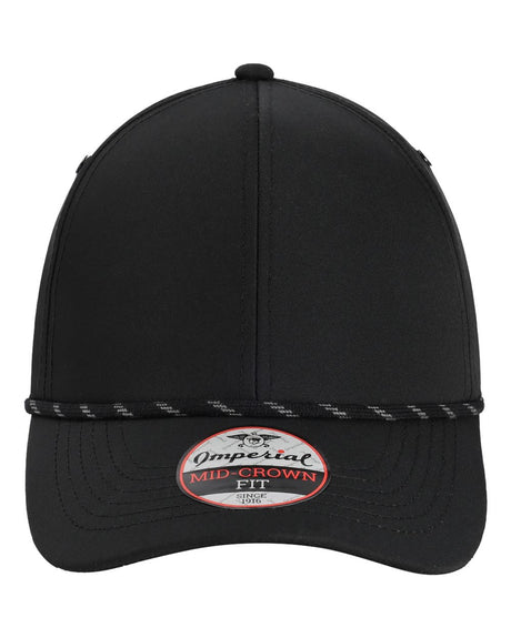 Imperial The Habanero Performance Rope Cap. 6054 - Black