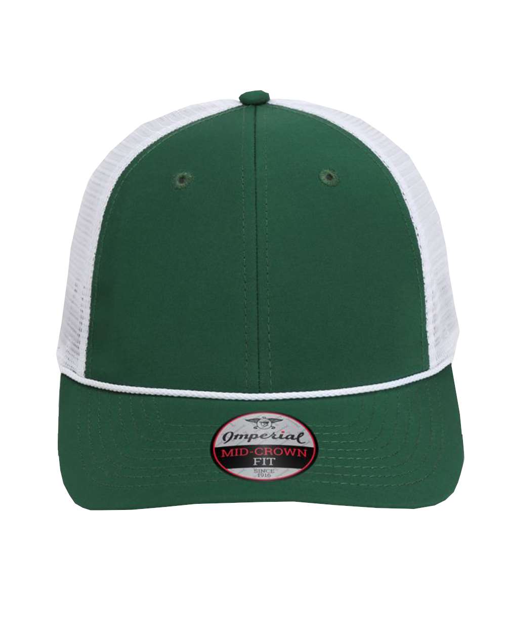 Imperial The Night Owl Performance Rope Cap. 7055 - Forest/ White