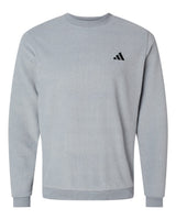 Adidas Men's Terry Loop Crewneck Sweatshirt. A586 - Grey Three