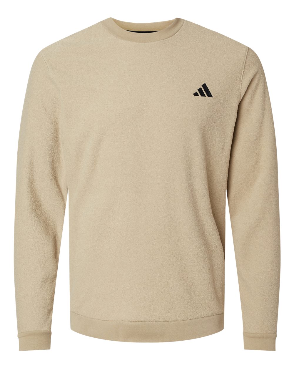 Adidas Men's Terry Loop Crewneck Sweatshirt. A586 - Hemp