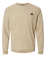 Adidas Men's Terry Loop Crewneck Sweatshirt. A586 - Hemp