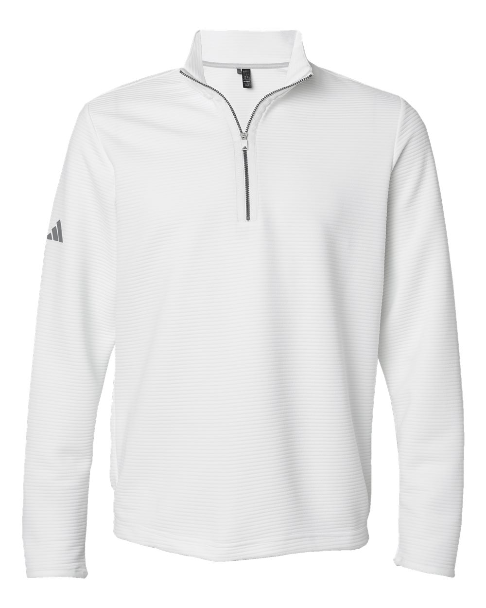 Adidas Men's Spacer Quarter-Zip Pullover. A588 - Core White