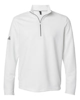 Adidas Men's Spacer Quarter-Zip Pullover. A588 - Core White