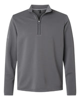 Adidas Men's Spacer Quarter-Zip Pullover. A588 - Grey Five