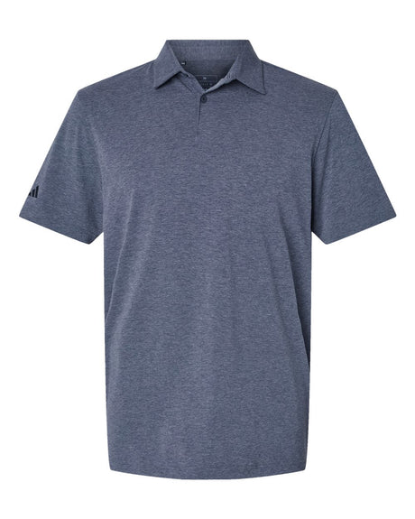 Adidas Men's Blended Polo. A590 - Collegiate Navy Melange