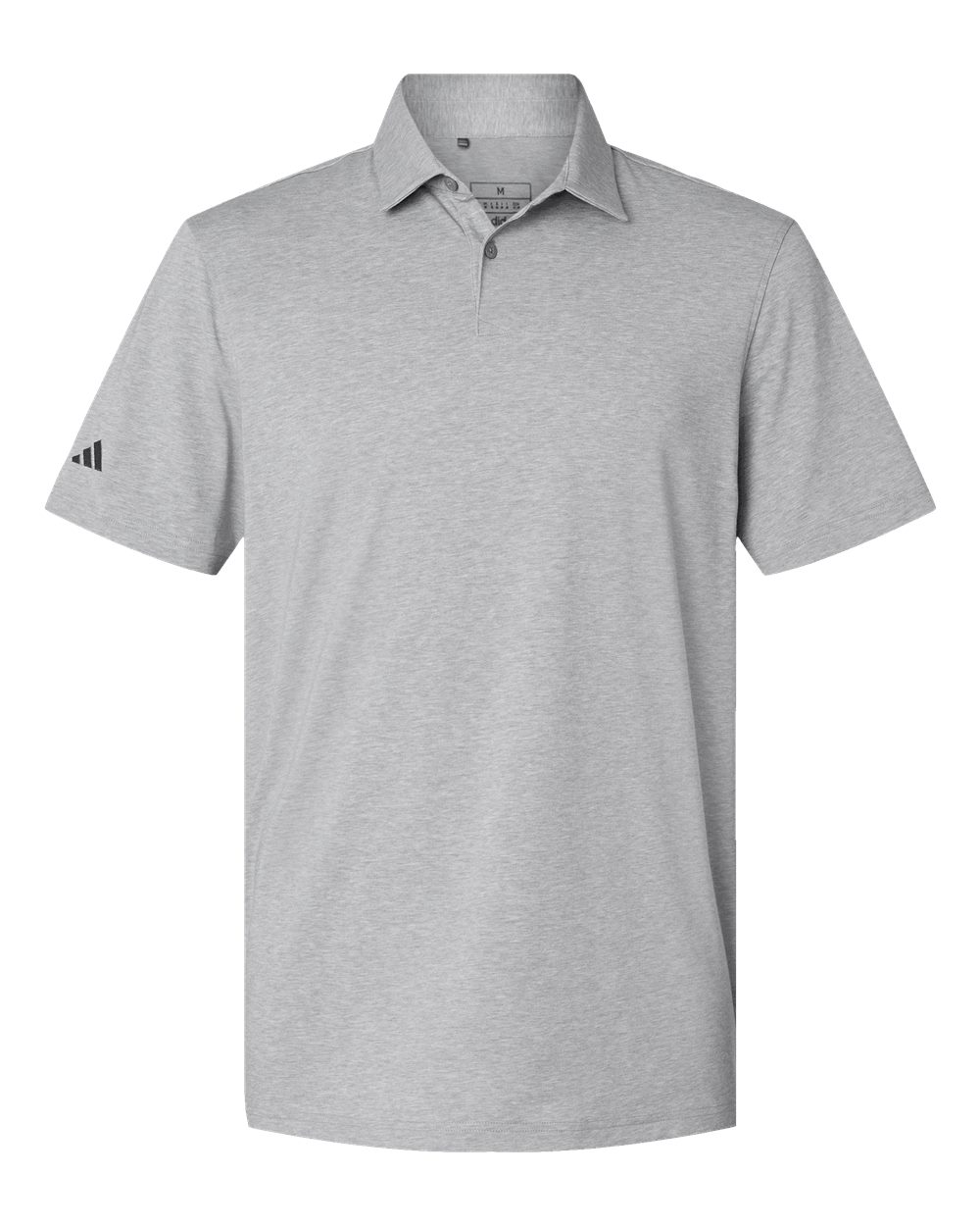 Adidas Men's Blended Polo. A590 - Grey Three Melange