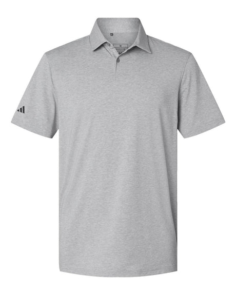 Adidas Men's Blended Polo. A590 - Grey Three Melange