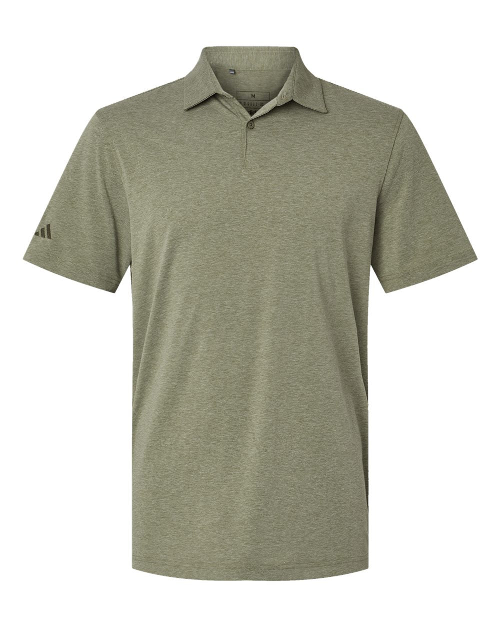 Adidas Men's Blended Polo. A590 - Olive Strata Melange