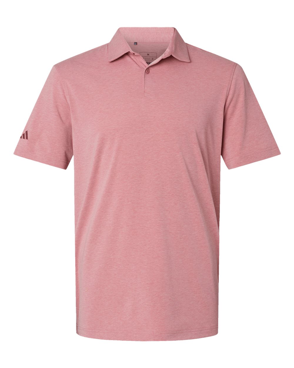 Adidas Men's Blended Polo. A590 - Pink Strata Melange