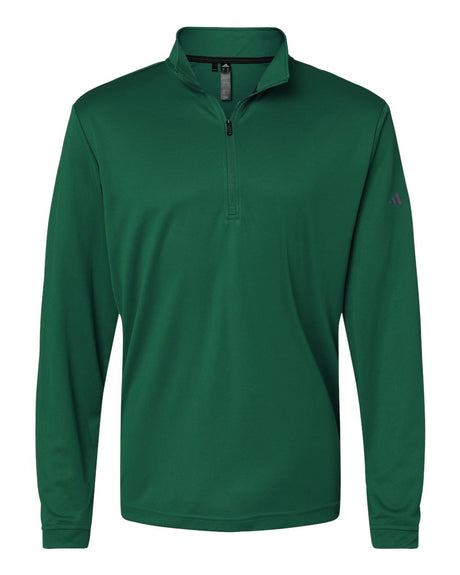 Adidas Men's Ultimate365 Lightweight Quarter-Zip Pullover. A401 - Collegiate Green