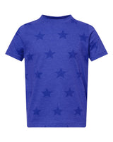 Code Five Toddler Star Print Tee. 3029 - Royal Star