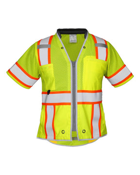Kishigo Women's Premium Brilliant Series® Class 3 Vest. 1822 - Lime