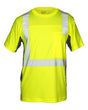 Kishigo Unisex Premium Black Series® Cool Touch Class 2 T-Shirt. 9173 - Lime
