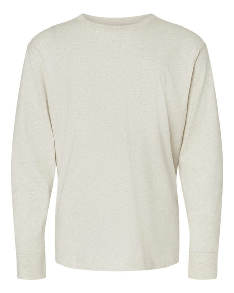 LAT Youth Fine Jersey Long Sleeve Tee. 6201 - Natural Heather