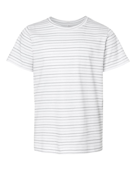LAT Youth Fine Jersey Tee. 6101 - Shadow Stripe
