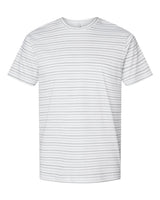 LAT Unisex Fine Jersey Tee. 6901 - Shadow Stripe