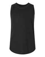 LAT Girls' Relaxed Fine Jersey Tank. 2692 - Black