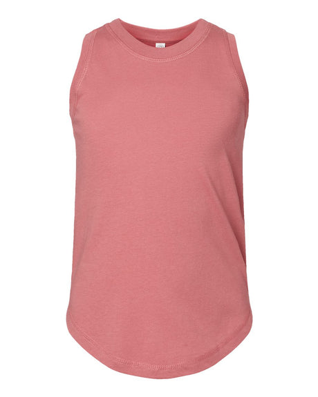 LAT Girls' Relaxed Fine Jersey Tank. 2692 - Mauvelous