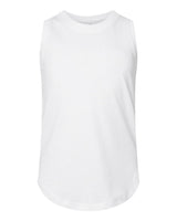 LAT Girls' Relaxed Fine Jersey Tank. 2692 - White