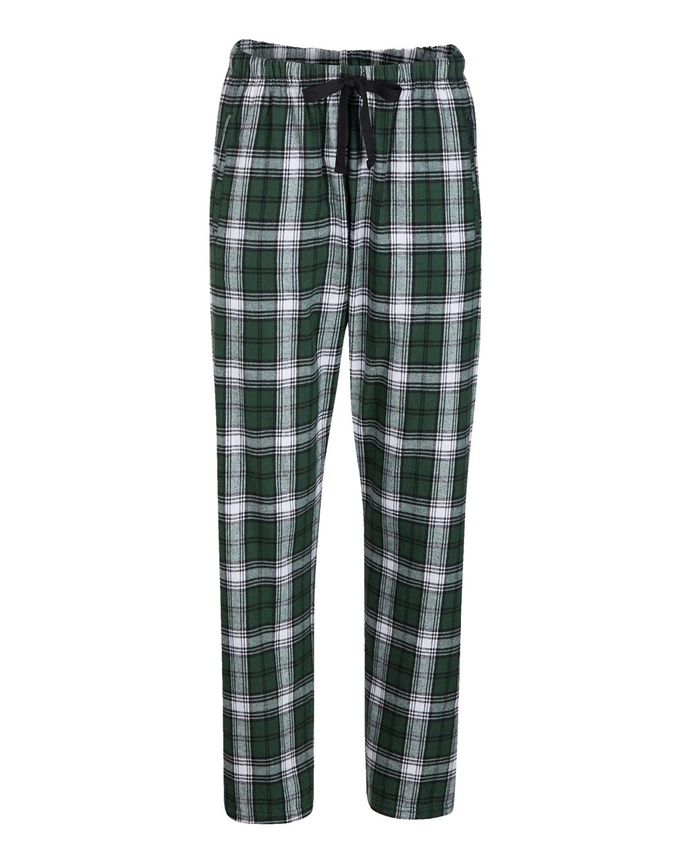 Boxercraft Women's Haley Flannel Pants. BW6620 - Green/ White Plaid