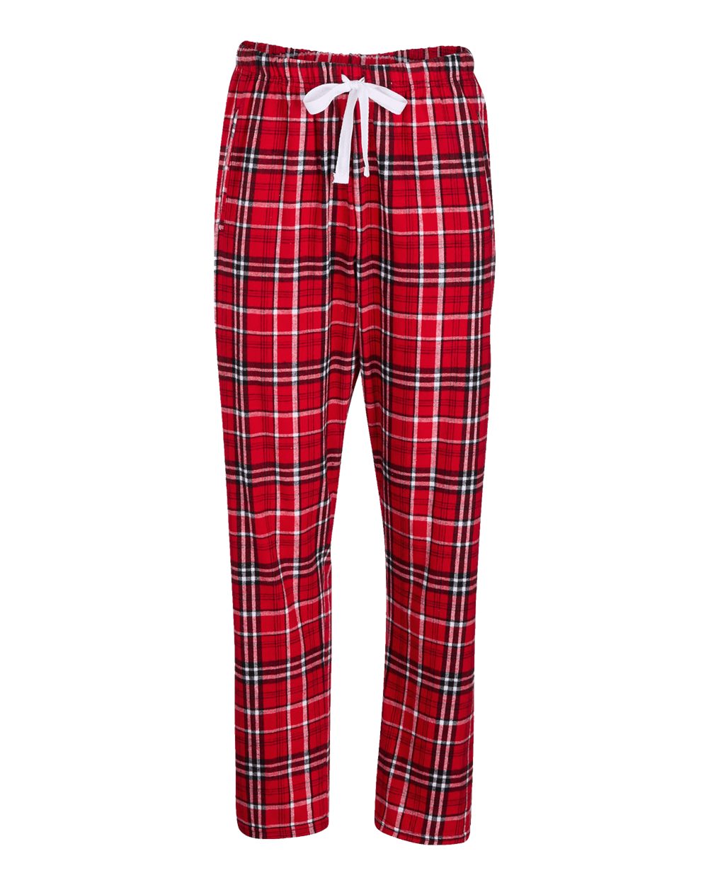 Boxercraft Women's Haley Flannel Pants. BW6620 - Red/ White