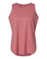 LAT Women's Relaxed Fine Jersey Tank. 3592 - Mauvelous
