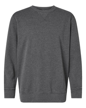 LAT Unisex Vintage Wash Crewneck Sweatshirt. 6935 - Washed Black