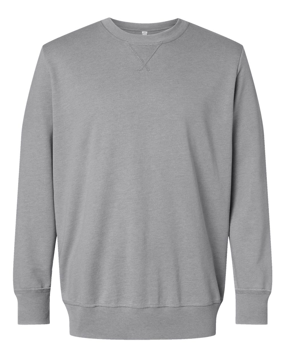 LAT Unisex Vintage Wash Crewneck Sweatshirt. 6935 - Washed Grey