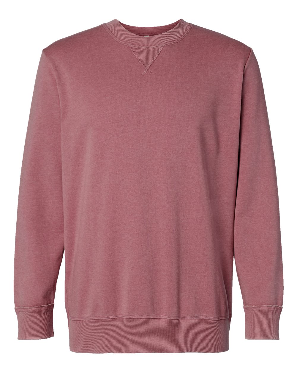 LAT Unisex Vintage Wash Crewneck Sweatshirt. 6935 - Washed Rouge