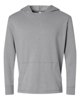 LAT Unisex Vintage Wash Hoodie Sweatshirt. 6936 - Washed Grey