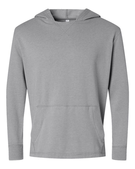 LAT Unisex Vintage Wash Hoodie Sweatshirt. 6936 - Washed Grey