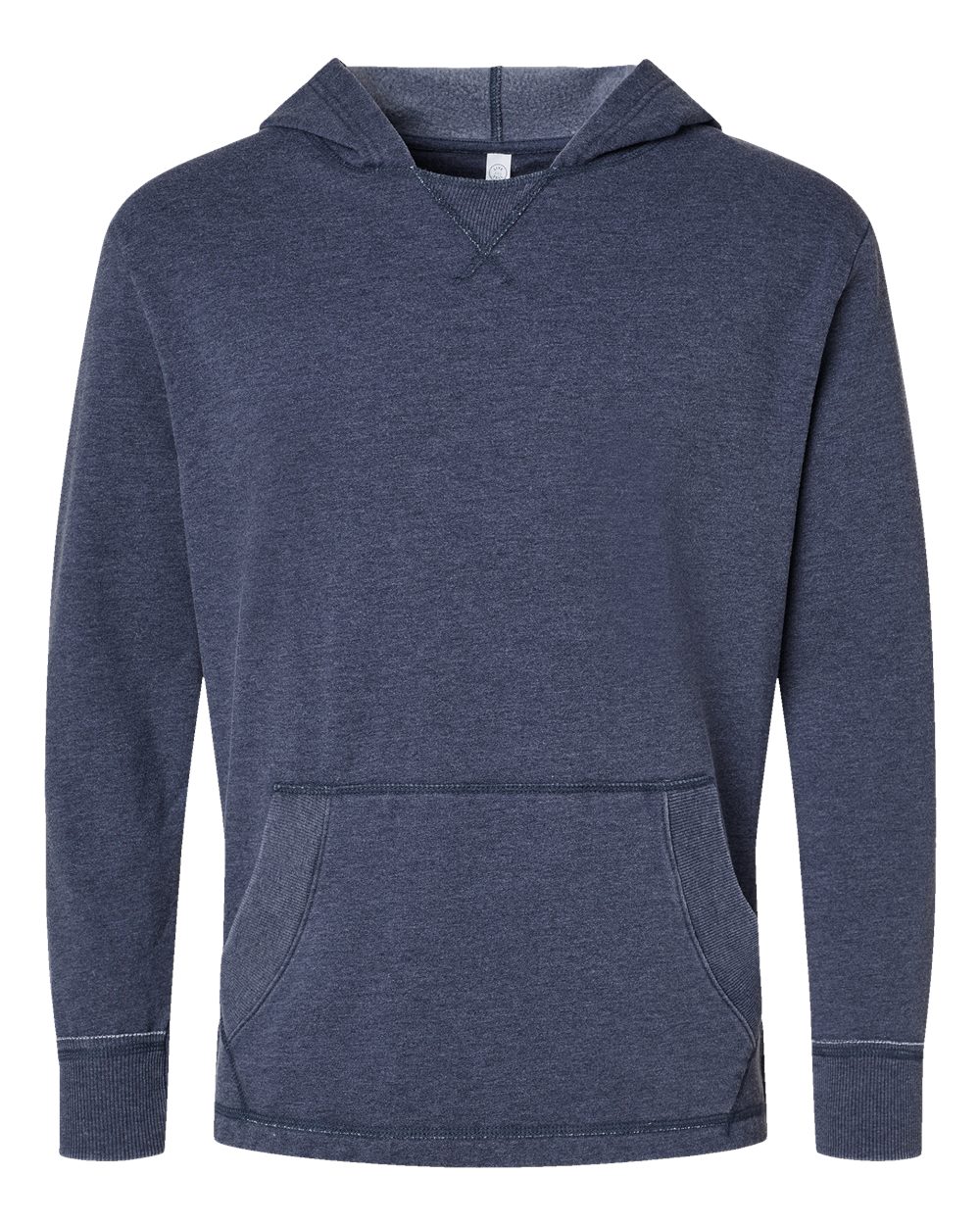 LAT Unisex Vintage Wash Hoodie Sweatshirt. 6936 - Washed Navy
