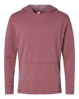 LAT Unisex Vintage Wash Hoodie Sweatshirt. 6936 - Washed Rouge