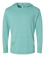 LAT Unisex Vintage Wash Hoodie Sweatshirt. 6936 - Washed Saltwater