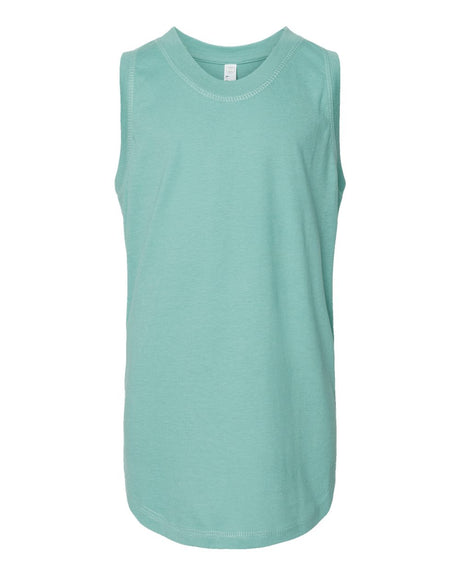 LAT Girls' Relaxed Fine Jersey Tank. 2692 - Saltwater