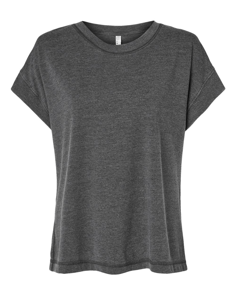 LAT Women's Vintage Wash Tee. 3502 - Washed Black