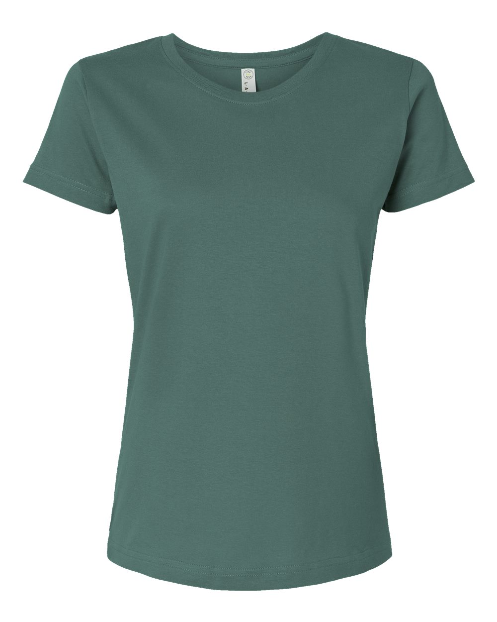 LAT Women's Fine Jersey Tee. 3516 - Basil