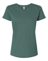 LAT Women's Fine Jersey Tee. 3516 - Basil