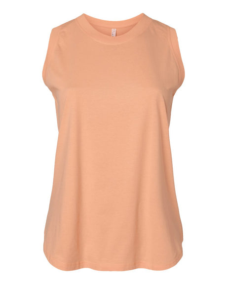 LAT Women's Curvy Relaxed Fine Jersey Tank. 3892 - Peachy