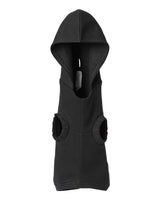 Doggie Skins Doggie 3-End Fleece Hooded Sweatshirt. 3926 - Black