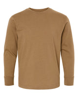 LAT Youth Fine Jersey Long Sleeve Tee. 6201 - Coyote Brown