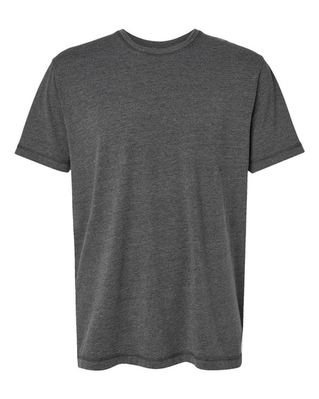 LAT Unisex Vintage Wash Tee. 6902 - Washed Black