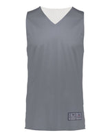 Augusta Sportswear Youth Reversible 2.0 Jersey. 162 - Graphite/ White