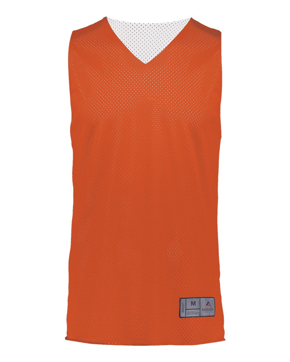 Augusta Sportswear Youth Reversible 2.0 Jersey. 162 - Orange/ White