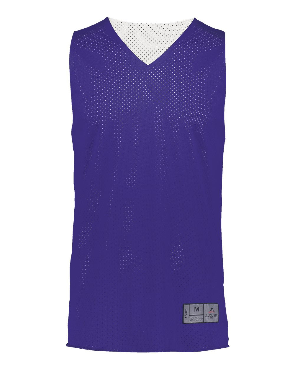 Augusta Sportswear Youth Reversible 2.0 Jersey. 162 - Purple/ White