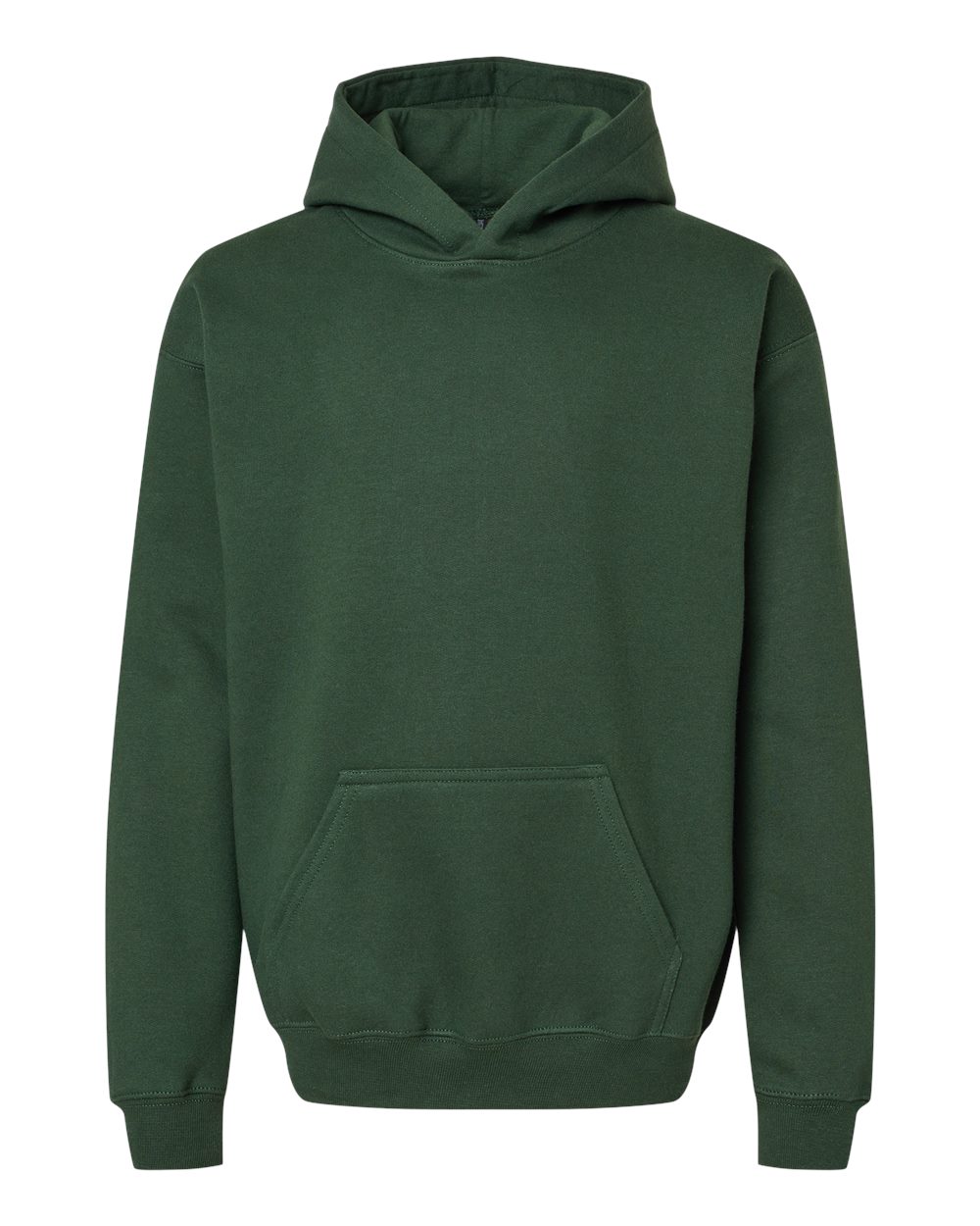 Gildan Youth Softstyle® Midweight Hooded Sweatshirt. SF500B - Forest Green