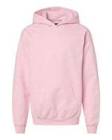 Gildan Youth Softstyle® Midweight Hooded Sweatshirt. SF500B - Light Pink