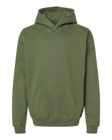 Gildan Youth Softstyle® Midweight Hooded Sweatshirt. SF500B - Military Green