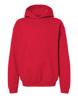 Gildan Youth Softstyle® Midweight Hooded Sweatshirt. SF500B - Red