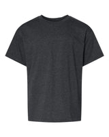 Gildan Youth Softstyle® CVC T-Shirt. 64000BCVC - Pitch Black Mist